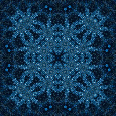 Kusursuz bir desen. Doku soyuttur. Arkaplan simetriktir ve tekrarlar