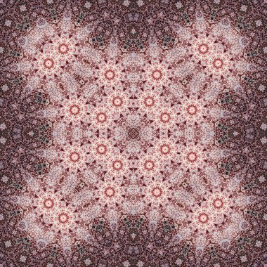 Kusursuz bir desen. Doku soyuttur. Arkaplan simetriktir ve tekrarlar