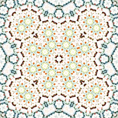 Kusursuz bir desen. Doku soyuttur. Arkaplan simetriktir ve tekrarlar