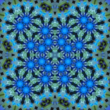 Kusursuz bir desen. Doku soyuttur. Arkaplan simetriktir ve tekrarlar