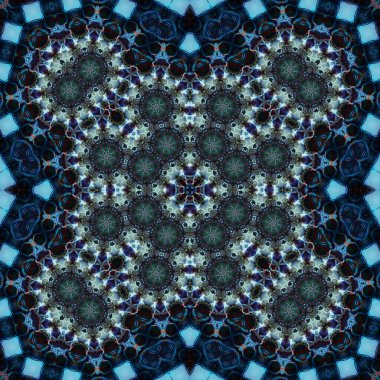 Kusursuz bir desen. Doku soyuttur. Arkaplan simetriktir ve tekrarlar