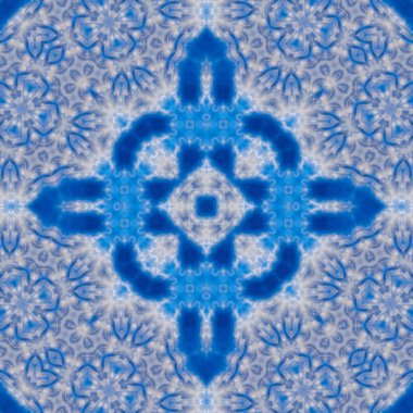 Kusursuz soyut simetrik harika desen. Kaleydoskop deseni dokusu