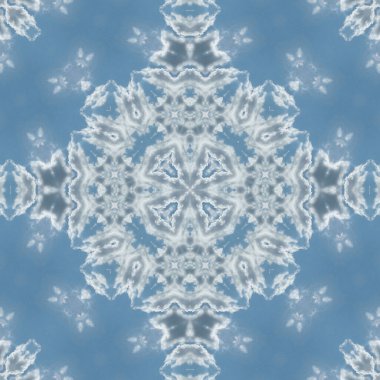 Kusursuz soyut simetrik harika desen. Kaleydoskop deseni dokusu