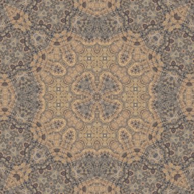 Kusursuz soyut simetrik harika desen. Kaleydoskop deseni dokusu