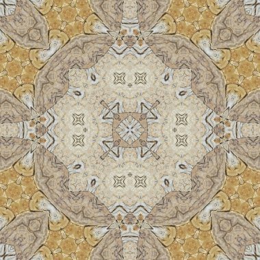 Kusursuz soyut simetrik harika desen. Kaleydoskop deseni dokusu