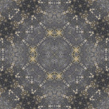 Kusursuz soyut simetrik harika desen. Kaleydoskop deseni dokusu