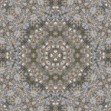 Kusursuz soyut simetrik harika desen. Kaleydoskop deseni dokusu