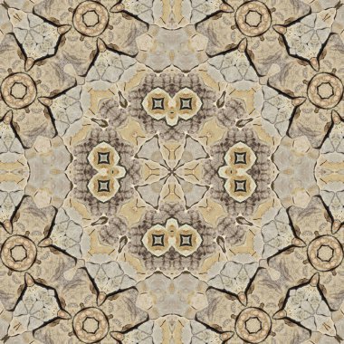 Kusursuz soyut simetrik harika desen. Kaleydoskop deseni dokusu