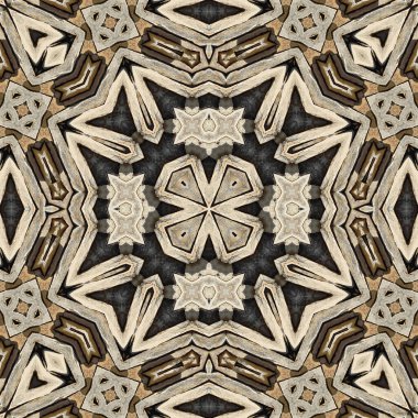 Kusursuz soyut simetrik harika desen. Kaleydoskop deseni dokusu