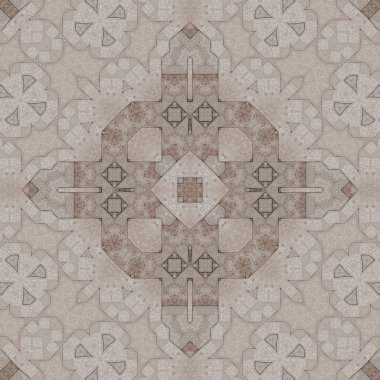 Kusursuz soyut simetrik harika desen. Kaleydoskop deseni dokusu