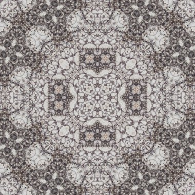 Kusursuz soyut simetrik harika desen. Kaleydoskop deseni dokusu