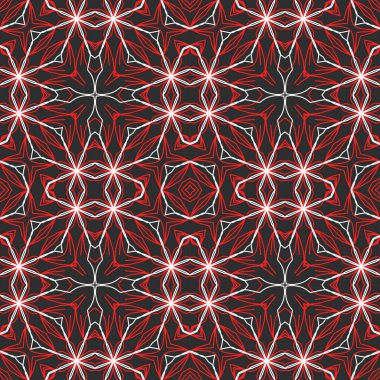 Kusursuz bir Noel deseni. Kırmızı Noel arkaplanı. Mutlu noeller. Mutlu yıllar..