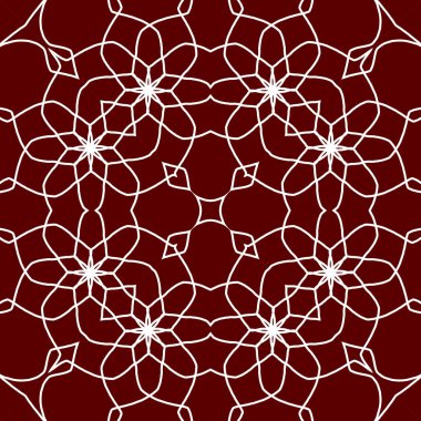 Kusursuz bir Noel deseni. Kırmızı Noel arkaplanı. Mutlu noeller. Mutlu yıllar..