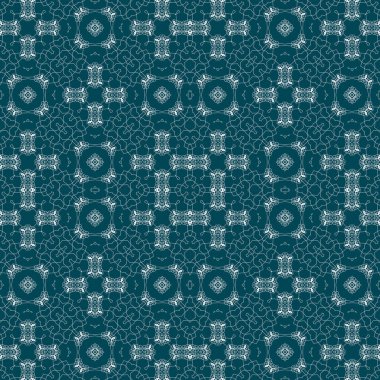 Kusursuz bir Noel deseni. Noel arka planı mavisi. Kar tanesi deseni. Mutlu yıllar.