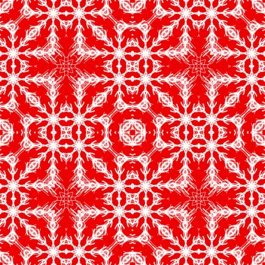 Kusursuz bir Noel deseni. Kırmızı Noel arkaplanı. Mutlu noeller. Mutlu yıllar..