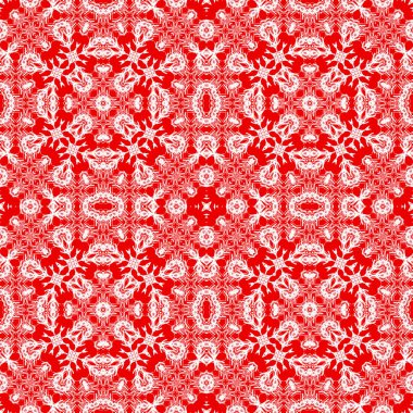 Kusursuz bir Noel deseni. Kırmızı Noel arkaplanı. Mutlu noeller. Mutlu yıllar..