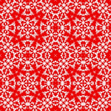 Kusursuz bir Noel deseni. Kırmızı Noel arkaplanı. Mutlu noeller. Mutlu yıllar..