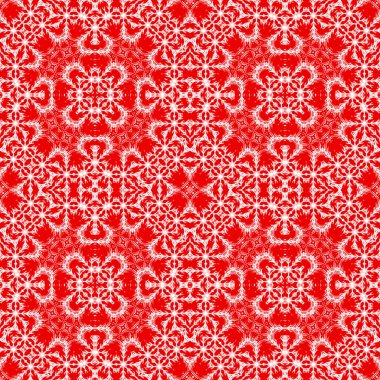 Kusursuz bir Noel deseni. Kırmızı Noel arkaplanı. Mutlu noeller. Mutlu yıllar..