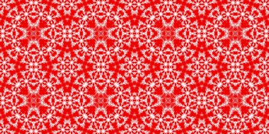 Kusursuz bir Noel deseni. Noel afişi kırmızı. Buz deseni. Mutlu yıllar..