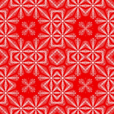 Kusursuz bir Noel deseni. Kırmızı Noel arkaplanı. Mutlu noeller. Mutlu yıllar..