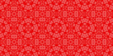 Kusursuz bir Noel deseni. Noel afişi kırmızı. Buz deseni. Mutlu yıllar..