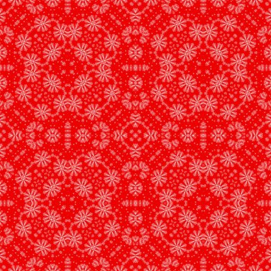 Kusursuz bir Noel deseni. Kırmızı Noel arkaplanı. Mutlu noeller. Mutlu yıllar..