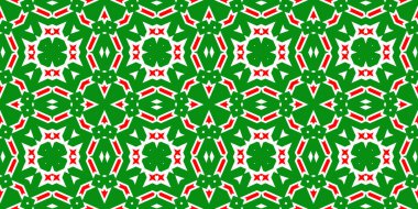 Kusursuz desenli pankart kırmızı ve yeşil. Kırmızı ve yeşil Noel şablonu. Mutlu noeller. Mutlu yıllar..