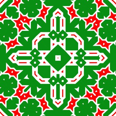 Kusursuz kare desenli kırmızı ve yeşil. Noel deseni yeşil ve kırmızı. Mutlu noeller. Mutlu yıllar..