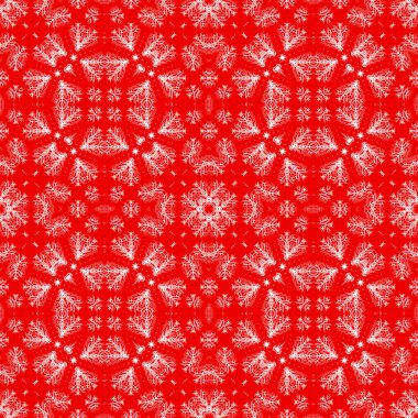 Kusursuz bir Noel deseni. Kırmızı Noel arkaplanı. Mutlu noeller. Mutlu yıllar..