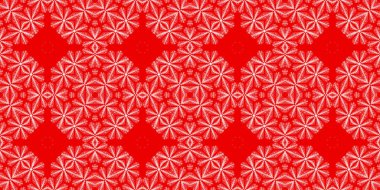 Kusursuz bir Noel deseni. Noel afişi kırmızı. Buz deseni. Mutlu yıllar..