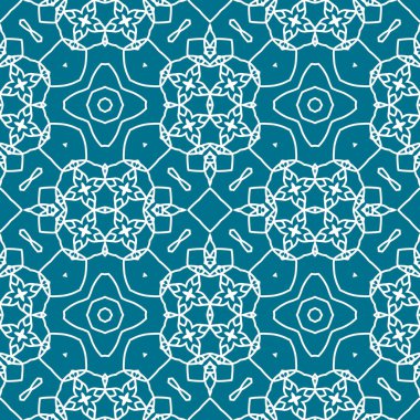 Kusursuz bir Noel deseni. Noel arka planı mavisi. Kar tanesi deseni. Mutlu yıllar.