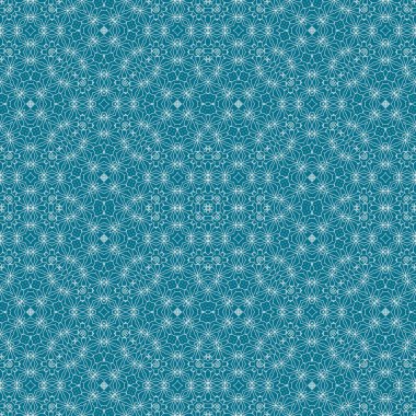 Kusursuz bir Noel deseni. Noel arka planı mavisi. Kar tanesi deseni. Mutlu yıllar.