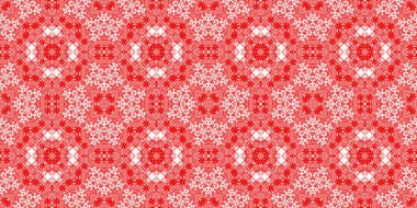 Kusursuz bir Noel deseni. Noel afişi kırmızı. Buz deseni. Mutlu yıllar..