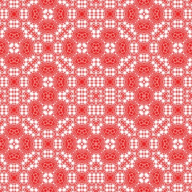 Kusursuz bir Noel deseni. Kırmızı Noel arkaplanı. Mutlu noeller. Mutlu yıllar..