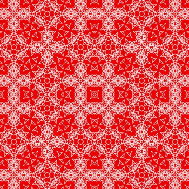 Kusursuz bir Noel deseni. Kırmızı Noel arkaplanı. Mutlu noeller. Mutlu yıllar..