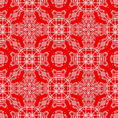 Kusursuz bir Noel deseni. Kırmızı Noel arkaplanı. Mutlu noeller. Mutlu yıllar..