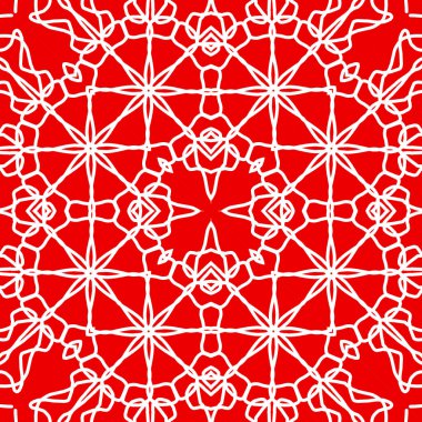 Kusursuz bir Noel deseni. Kırmızı Noel arkaplanı. Mutlu noeller. Mutlu yıllar..