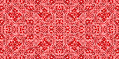 Kusursuz bir Noel deseni. Noel afişi kırmızı. Buz deseni. Mutlu yıllar..