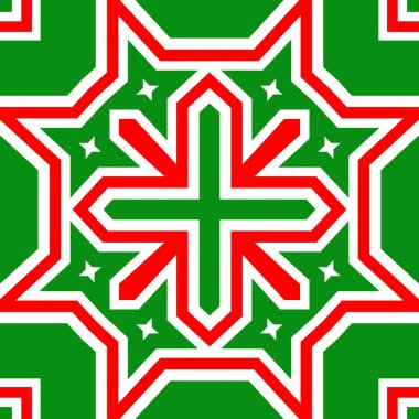 Kusursuz kare desenli kırmızı ve yeşil. Noel deseni yeşil ve kırmızı. Mutlu noeller. Mutlu yıllar..
