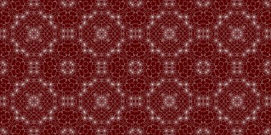 Kusursuz bir Noel deseni. Noel afişi kırmızı. Buz deseni. Mutlu yıllar..