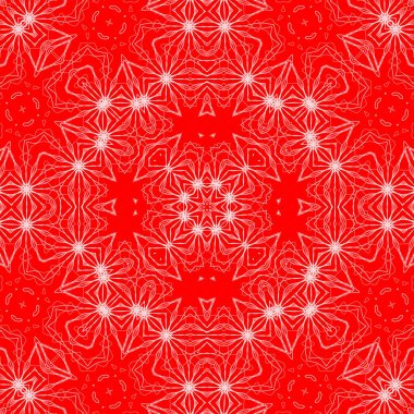 Kusursuz bir Noel deseni. Kırmızı Noel arkaplanı. Mutlu noeller. Mutlu yıllar..