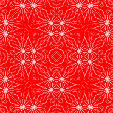 Kusursuz bir Noel deseni. Kırmızı Noel arkaplanı. Mutlu noeller. Mutlu yıllar..