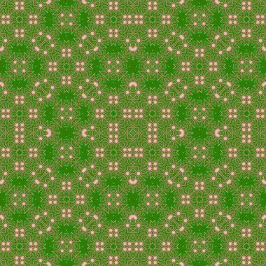 Kusursuz bir Noel deseni. Noel arkaplanı yeşil. Soyut desen