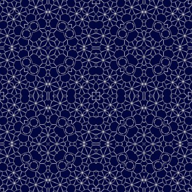 Kusursuz bir Noel deseni. Noel arka planı mavisi. Kar tanesi deseni. Mutlu yıllar.