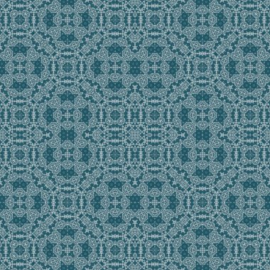 Kusursuz bir Noel deseni. Noel arka planı mavisi. Kar tanesi deseni. Mutlu yıllar.