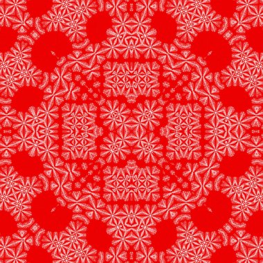 Kusursuz bir Noel deseni. Kırmızı Noel arkaplanı. Mutlu noeller. Mutlu yıllar..