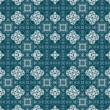 Kusursuz bir Noel deseni. Noel arka planı mavisi. Kar tanesi deseni. Mutlu yıllar.