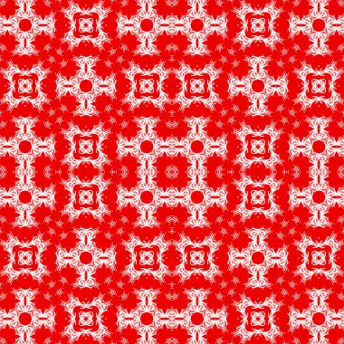 Kusursuz bir Noel deseni. Kırmızı Noel arkaplanı. Mutlu noeller. Mutlu yıllar..