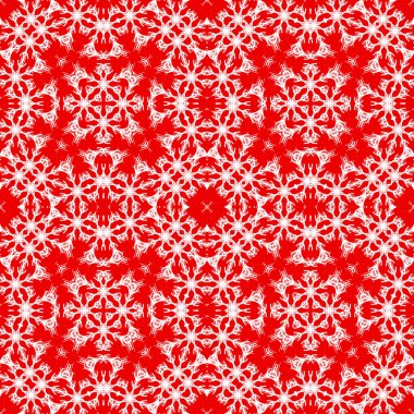 Kusursuz bir Noel deseni. Kırmızı Noel arkaplanı. Mutlu noeller. Mutlu yıllar..