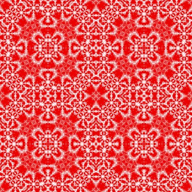 Kusursuz bir Noel deseni. Kırmızı Noel arkaplanı. Mutlu noeller. Mutlu yıllar..